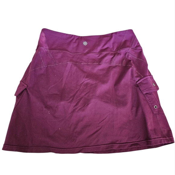 Athleta Magenta Workout Athletic Skort Skirt Size Medium - Picture 4 of 7
